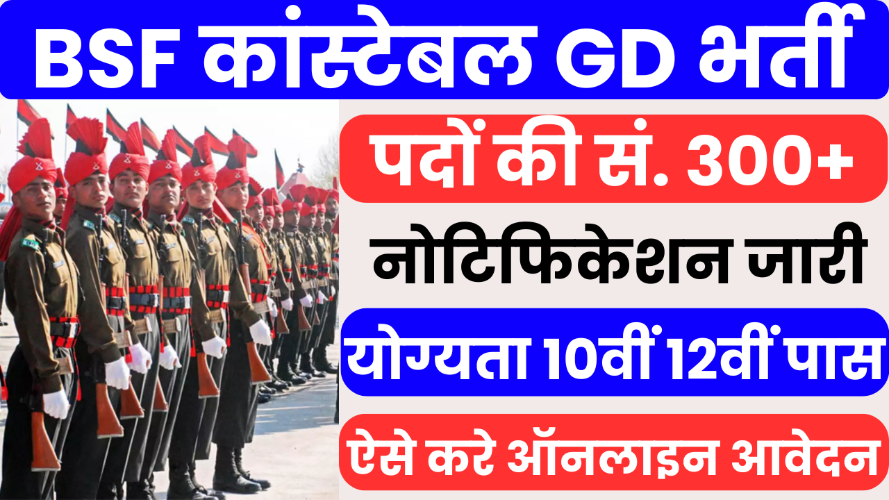 BSF Constable GD Vacancy 2025